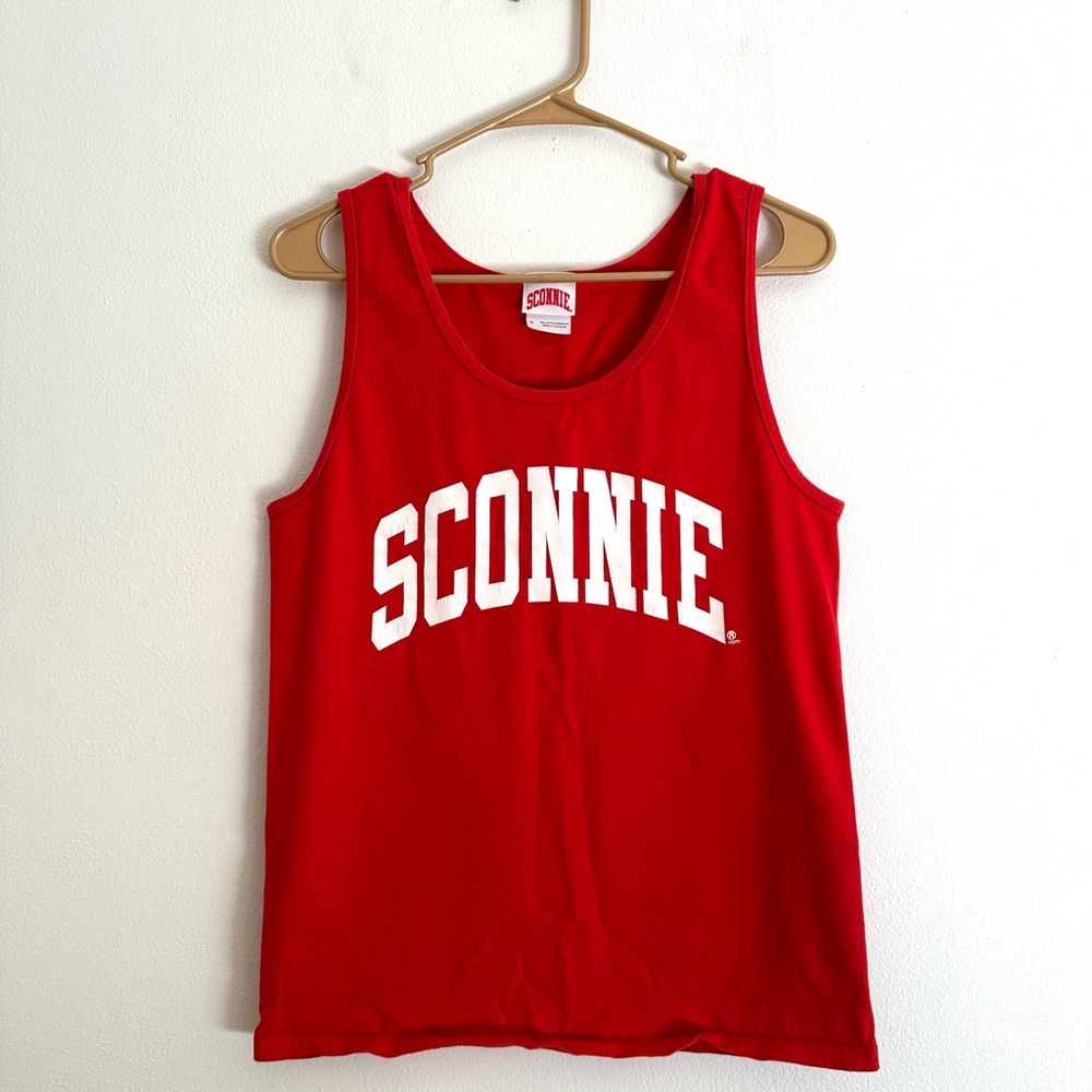 Red Sconnie Tank Top